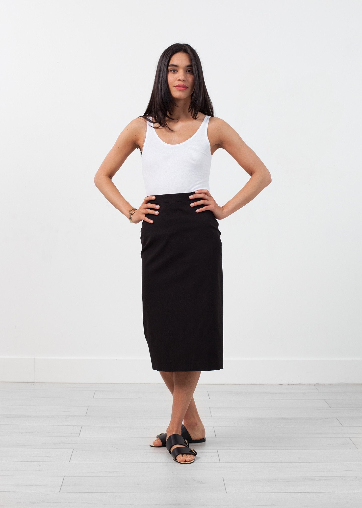 Black pencil skirt outlet 14