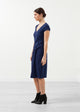 V-Neck Twist Dress