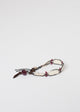Garnet Bracelet in Frothy Pearl